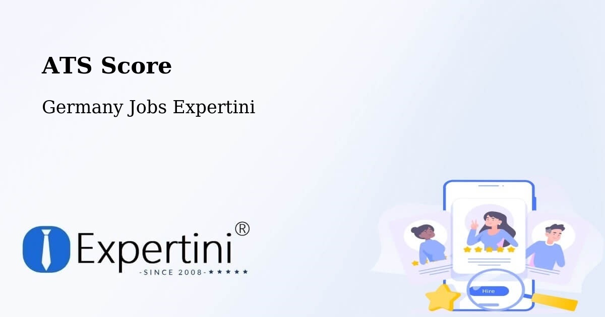 Resume ATS Score & Job Description Match Tool – Bargteheide - Germany Jobs Expertini