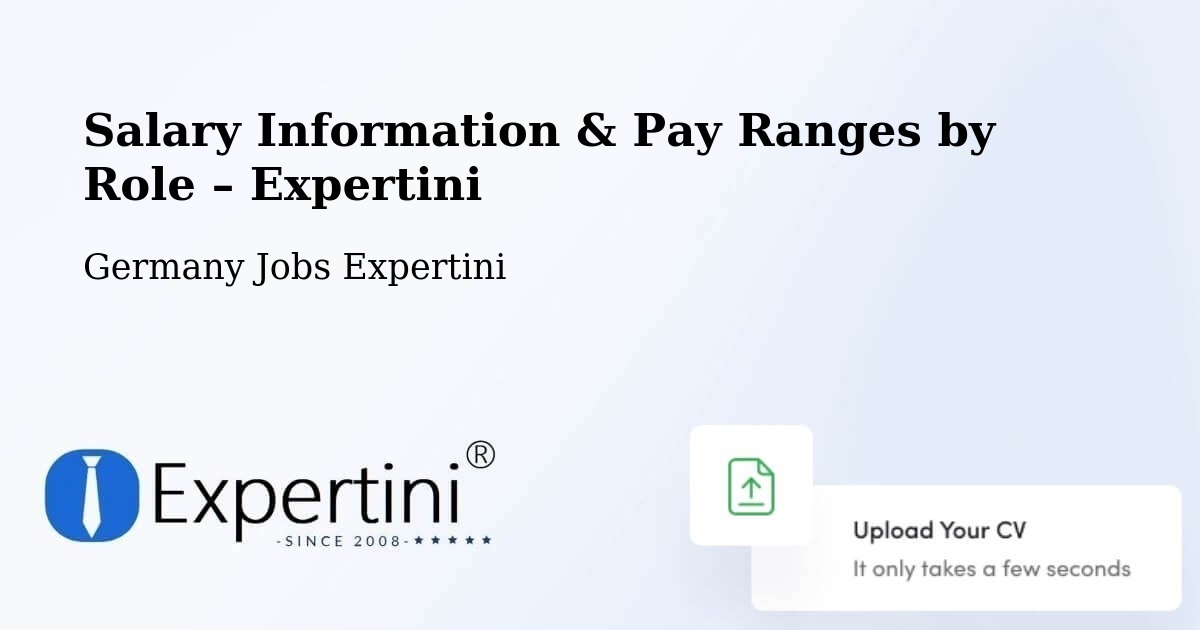Salary Information & Pay Ranges – Bargteheide - Bargteheide, Germany Jobs Expertini