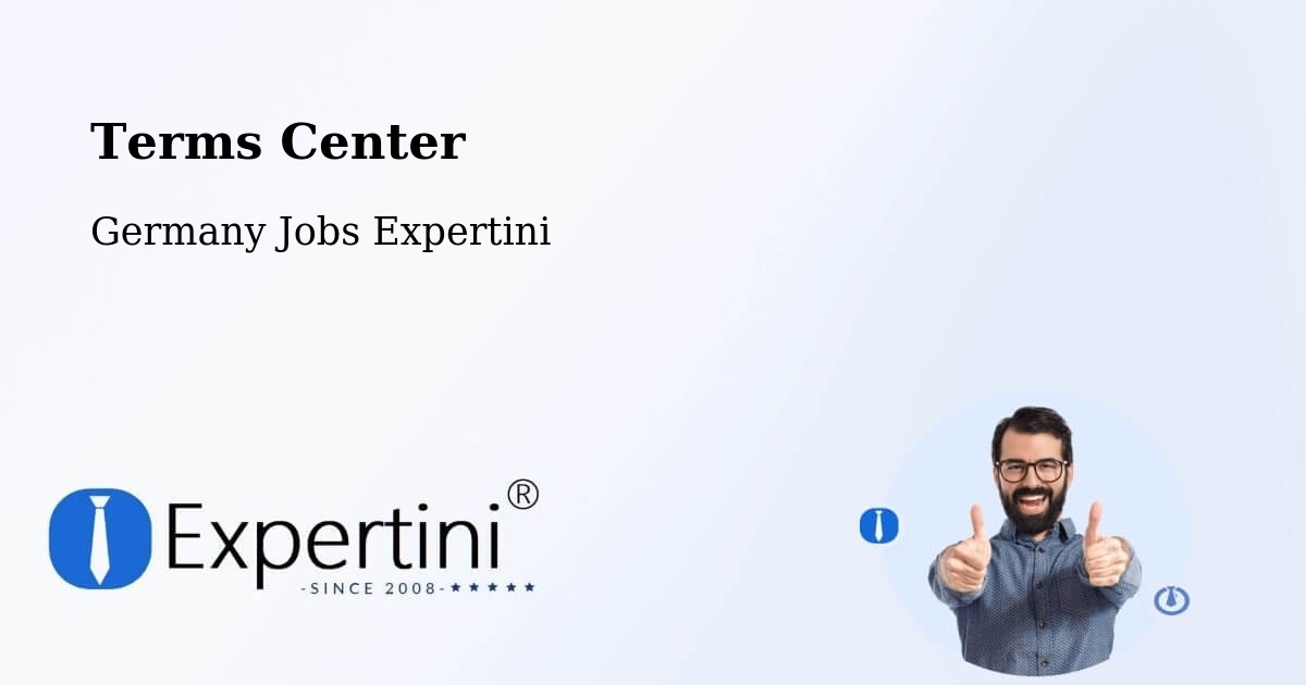 Terms of Service – Bargteheide - Germany Jobs Expertini